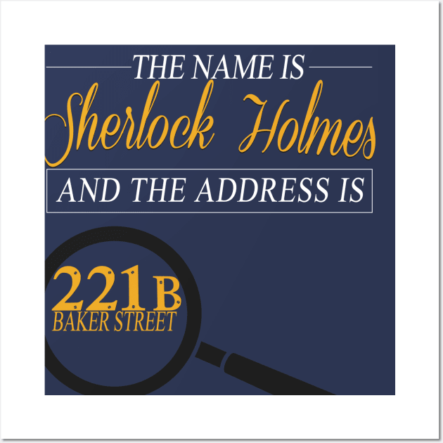 221B Baker Street Wall Art by forgottenlexi